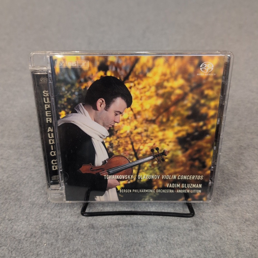 Tchaikovsky Glazunov Violin Concertos BIS SACD Vadim Gluzman Bergen Philharmonic